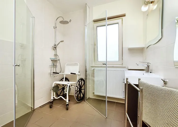 Dom wakacyjny Wheelchair Friendly House With Sauna Leykaul